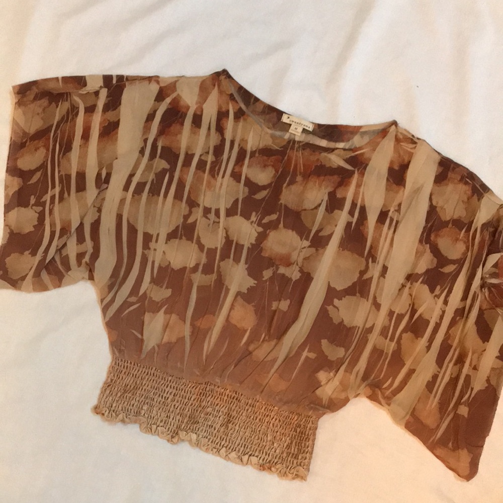 Twentyone (Forever 21) light summery top juniors M